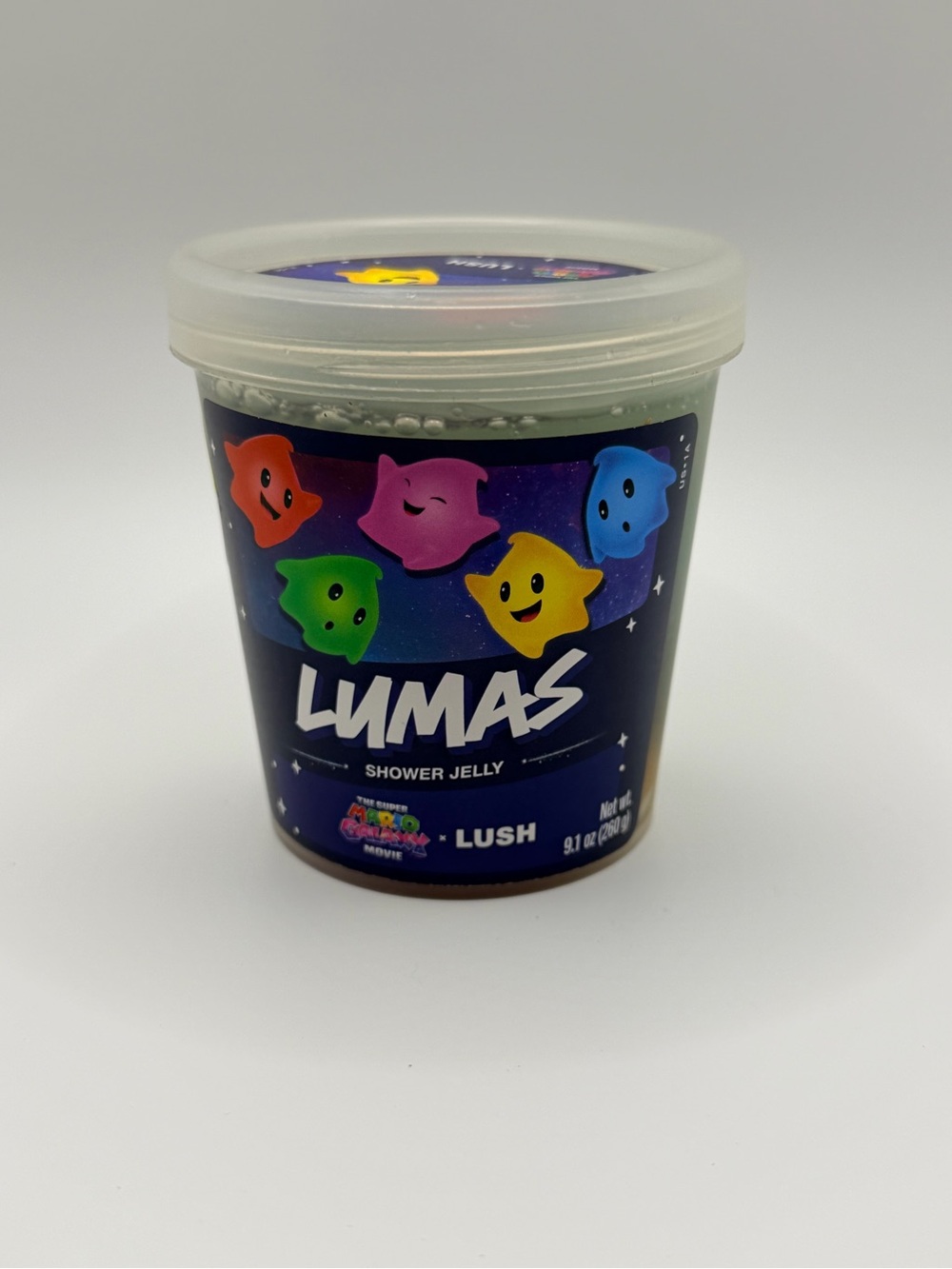 Lush x Mario Galaxy LUMAS Shower Jelly - Multicolor Star Faces NEW!!!